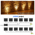 Wasserdichtes IP67 Outdoor -LED -Untergrundlicht für Park